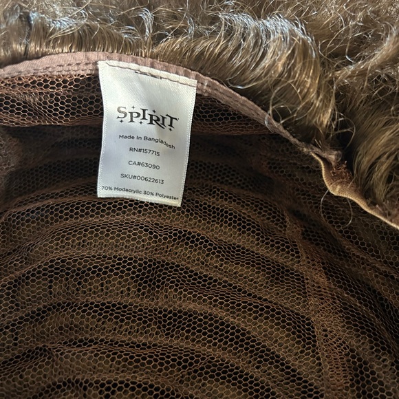 Medium Brown Afro Wig Worn Only Once- Good Condition🎃 - Picture 3 of 3